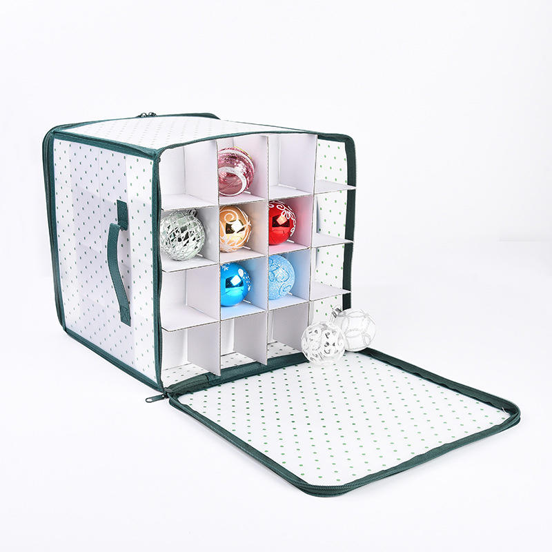 Baubles Storage Box Xmas Tree Decorations Organizer Christmas Balls Storage Bauble Storage Divider  4