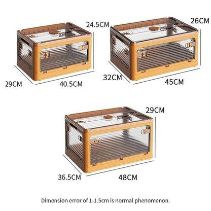 Home Folding Storage Box Fivedoor Pet Organizer Camping Car Storage Box 4
