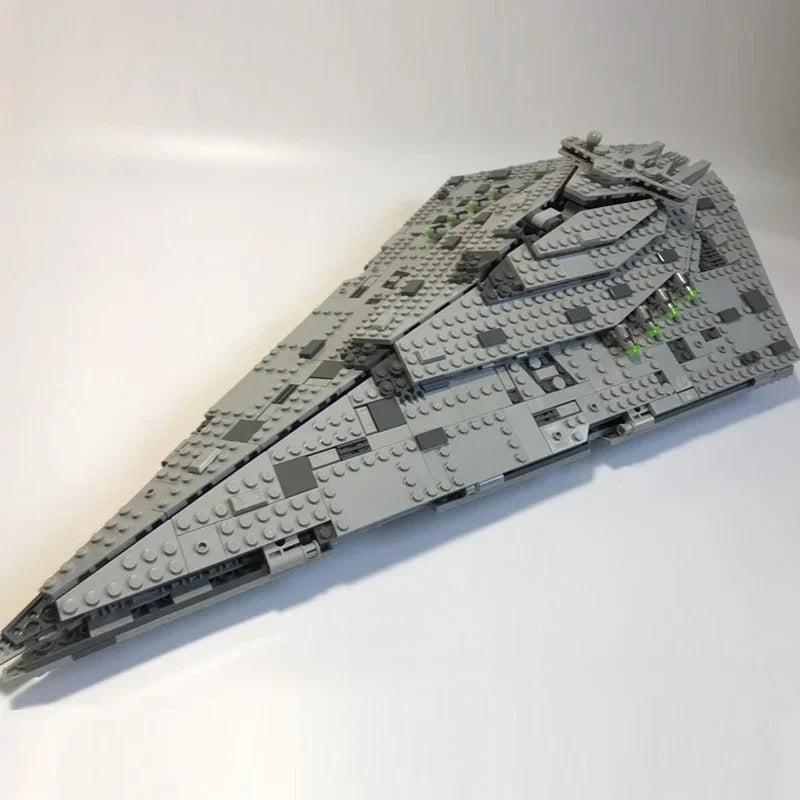 New Destroyer Space Spaceship Building Blocks Set Compatible With Starship Fighter Model DIY Toy Fo 2