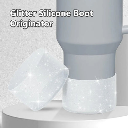 Protective Bling Silicone Tumbler Boot Sleeve  Fits 2040oz Bling Tumbler Sleeve  Hydro Flask Bottle 1