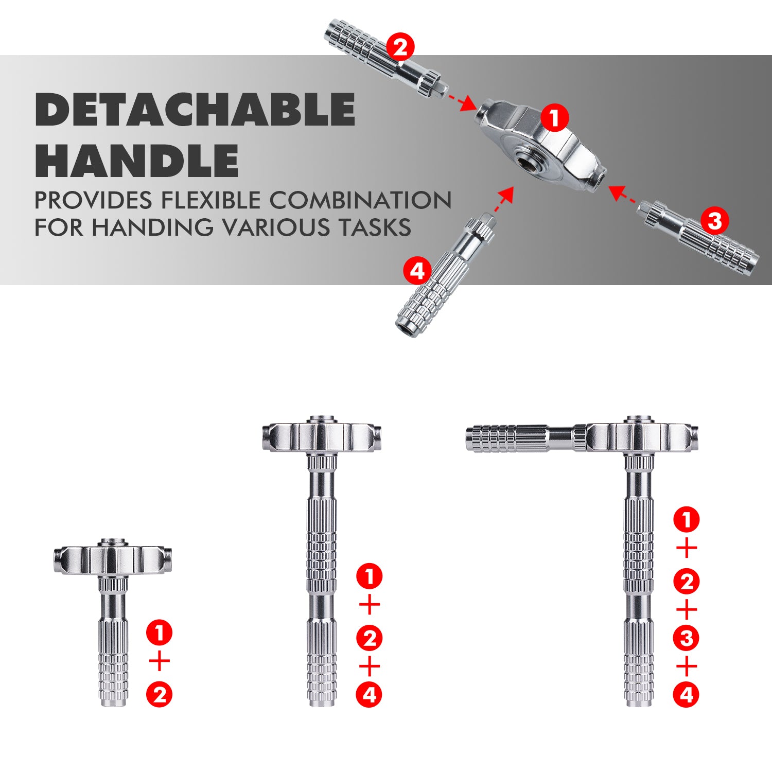 Mini Repair Tool Kit, Multifunction Ratchet Screwdriver Set with Multi Magnetic Bits for Household & Electronics