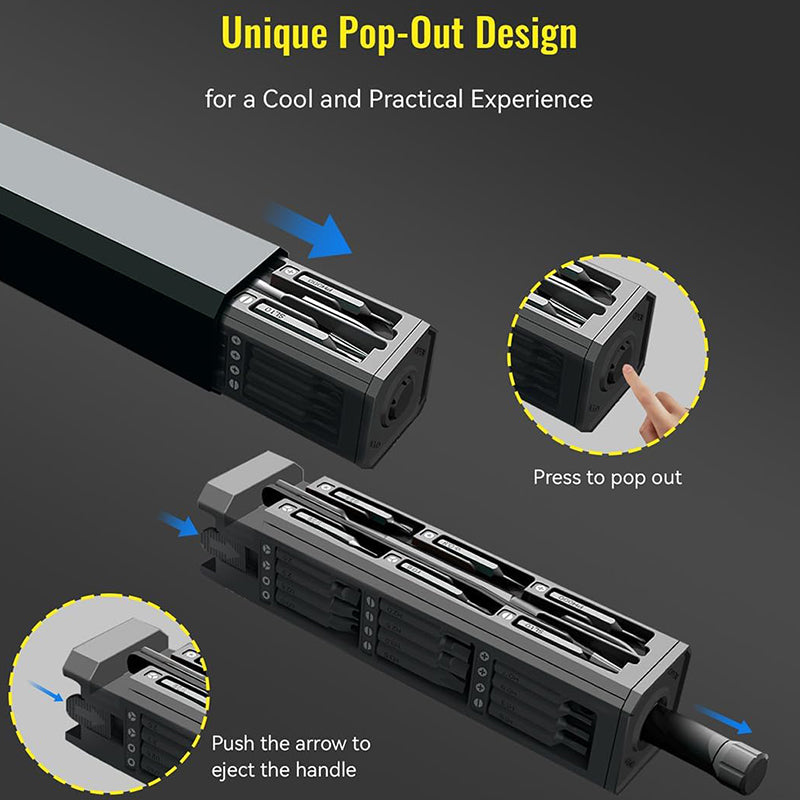 Magnetic Mini Screwdriver Set, Precision Small Screwdriver Kit, Portable Repair Tool