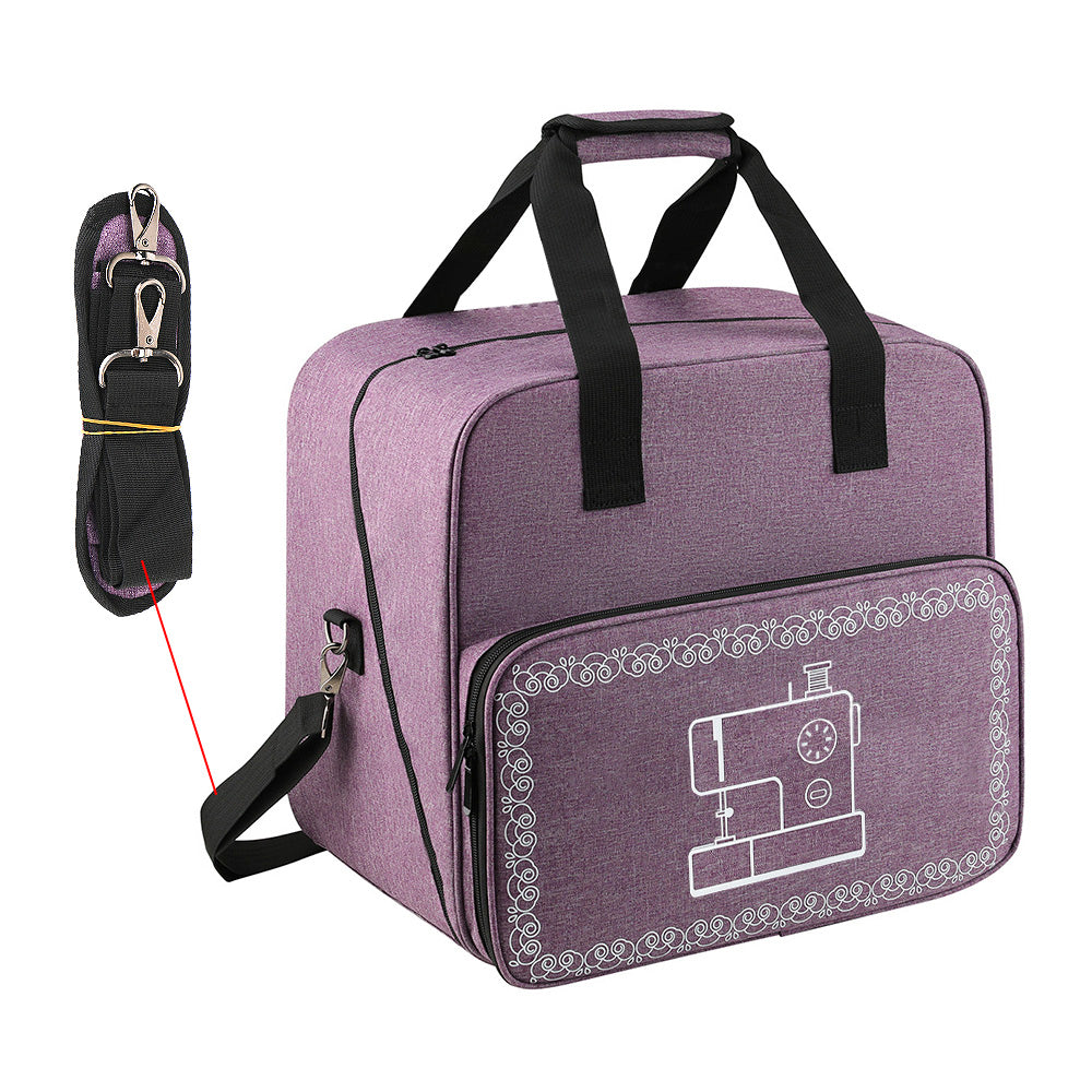 Large Capacity Sewing Machine Bag, Portable Travel Thread Yarn Storage, Tote Home Organizer for Sewing Machine Accessori