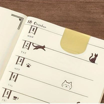 ThreeinOne Cat Lover Template Ruler  Cute Cat Stencil Bookmark  DoubleSided Measuring Ruler With 20 4