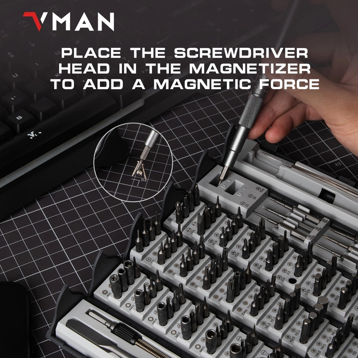 Magnetic Repair Tool Kit Professional Precision Screwdriver Set For Laptop Macbook Computer Game Co