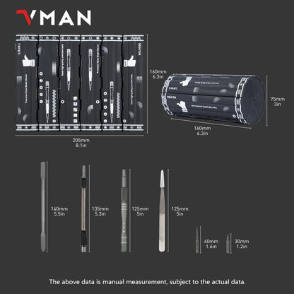 Magnetic Repair Tool Kit Professional Precision Screwdriver Set For Laptop Macbook Computer Game Co
