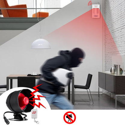 Standalone Wireless Alarm System For Home Security PIR Motion Detector Burglar Horn Alert 4