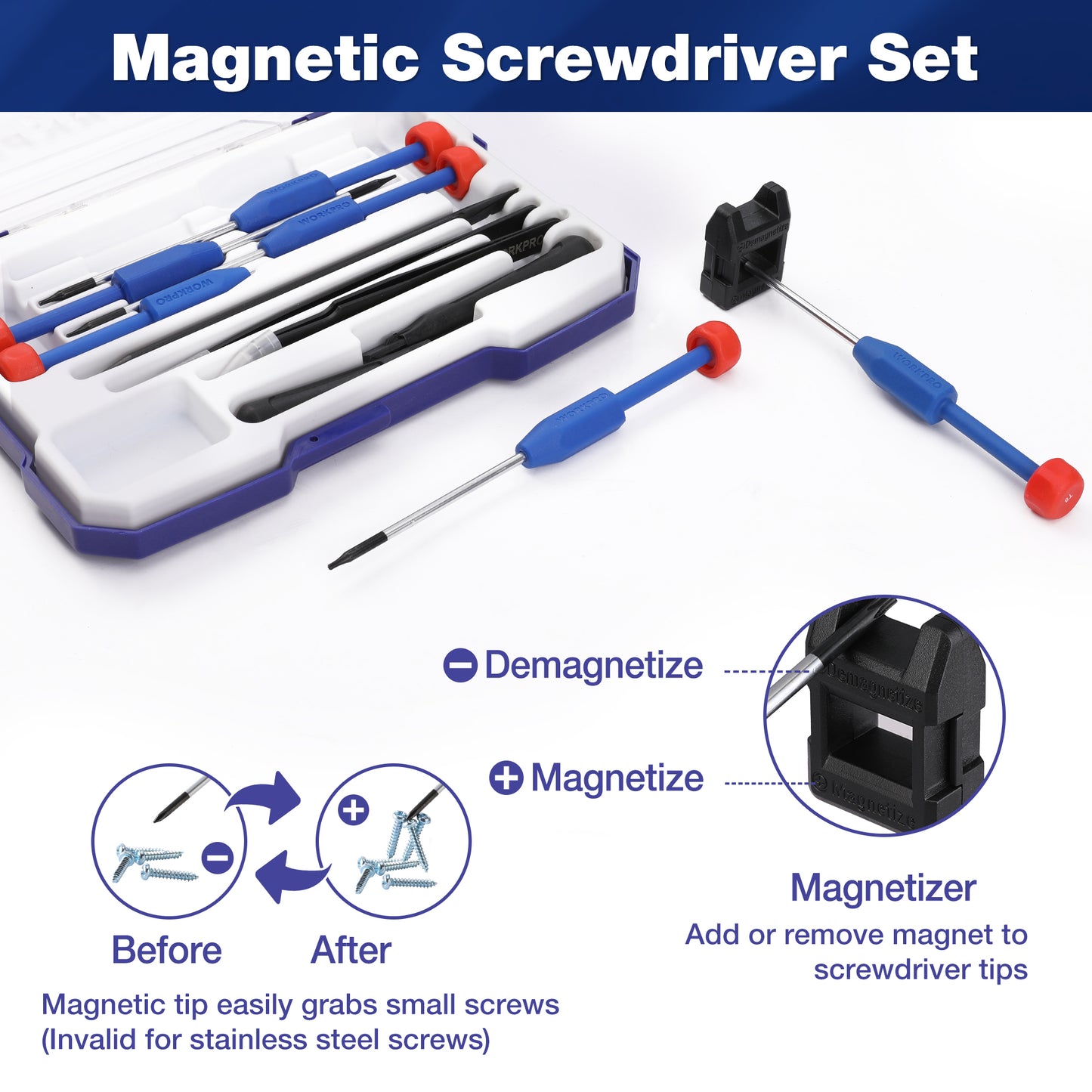 Security Torx Bit for Eyeglass, Watch, Phone, Computer, Torx Screwdriver Set