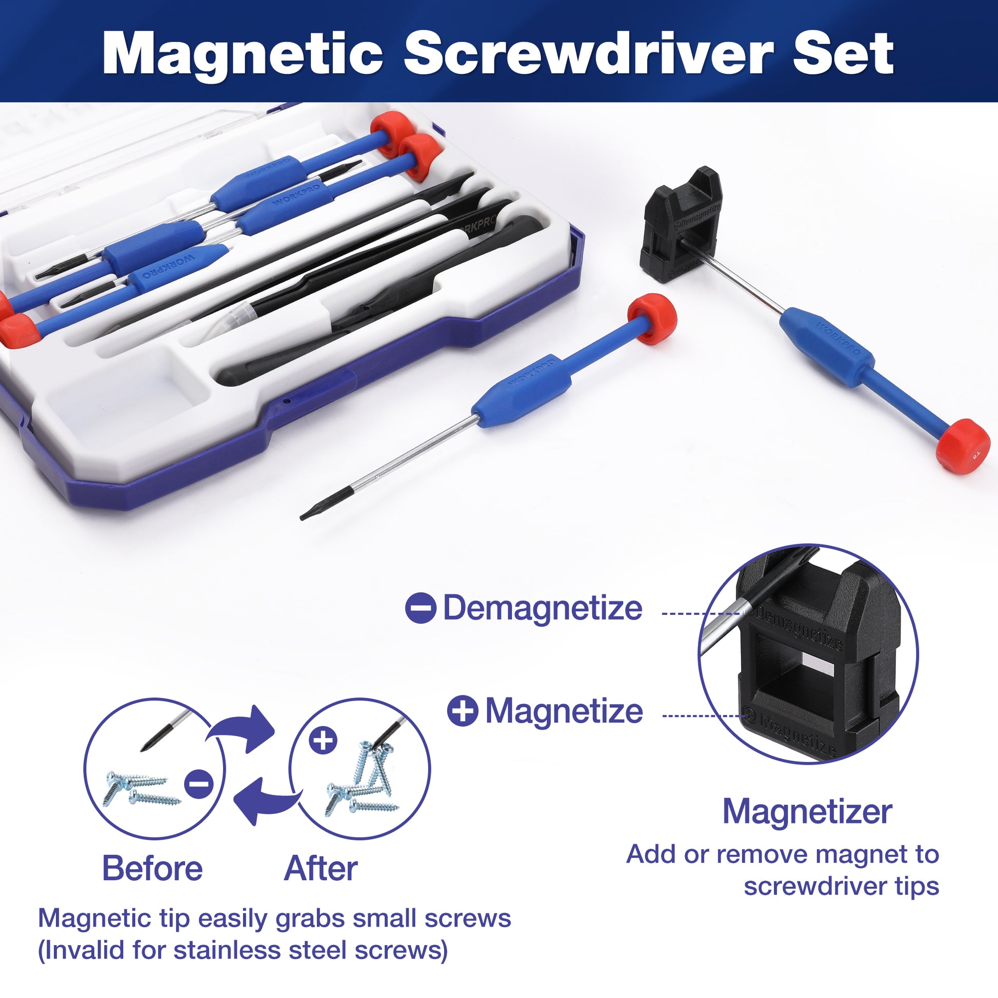 Security Torx Bit for Eyeglass, Watch, Phone, Computer, Torx Screwdriver Set