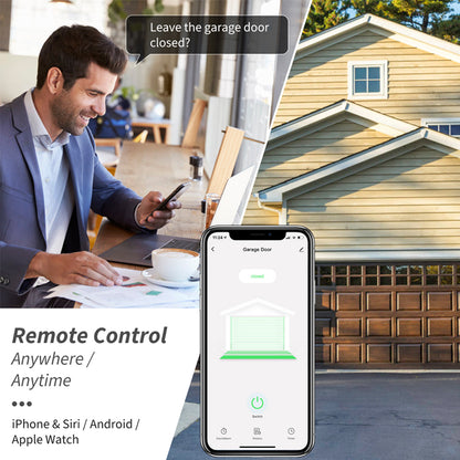 Smart Life Garage Door Opener Controller With Dry Contact Switches For Smart Home Security And Alar 5