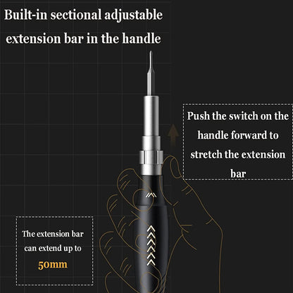 Professional Electronics Repair Hand Tool Kit Precision Screwdriver Set With Magnetic Bits 4