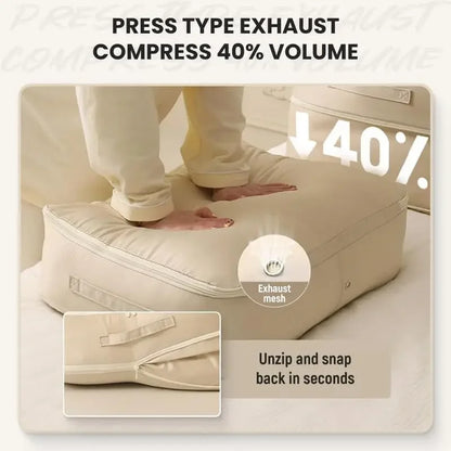 Self Compression Organizer Duvet Storage Bag Large Capacity Heavy Duty Moving Bags Self Compression 1