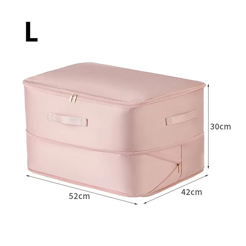 Self Compression Organizer Duvet Storage Bag Large Capacity Heavy Duty Moving Bags Self Compression 8