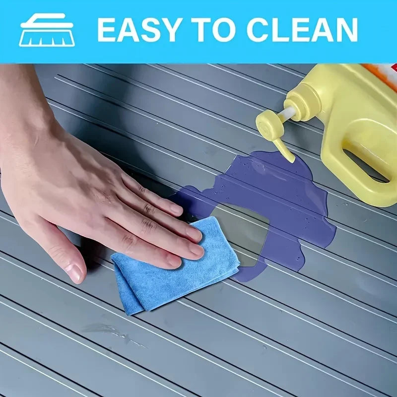 Durable UnderSink Mat Waterproof Drip Tray Liner EasyClean Storage Solution For Kitchen Bathroom Ca 4