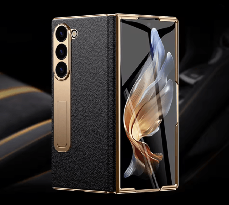 Genuine Leather Magnetic Protective Case For Samsung Z Fold Series 6