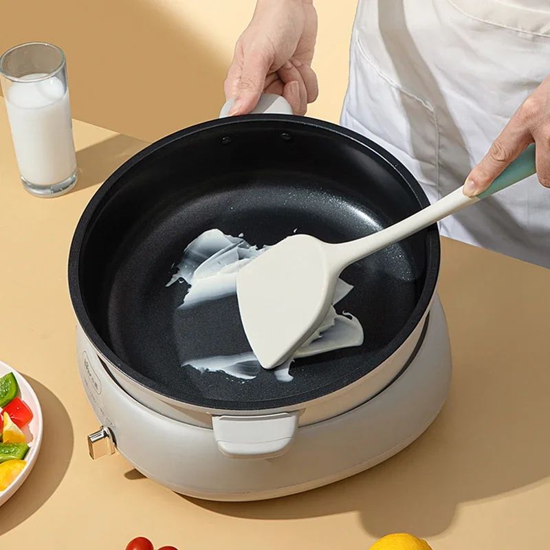 Modern Silicone Handle Kitchenware Spatula  Colander  Minimalist NonStick Cooking  Baking Tools 1