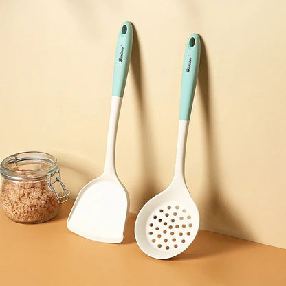 Modern Silicone Handle Kitchenware Spatula  Colander  Minimalist NonStick Cooking  Baking Tools 2
