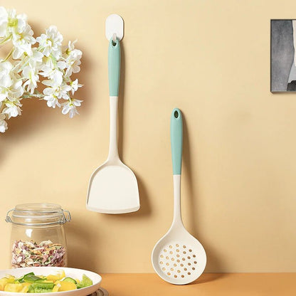 Modern Silicone Handle Kitchenware Spatula  Colander  Minimalist NonStick Cooking  Baking Tools 4