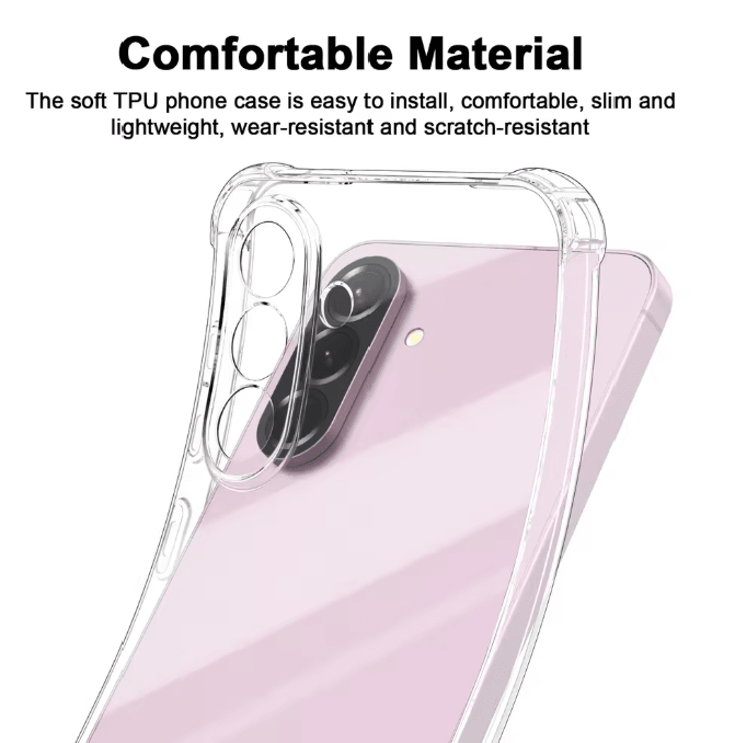 Clear Shockproof Protective Case For Samsung Galaxy A56 1