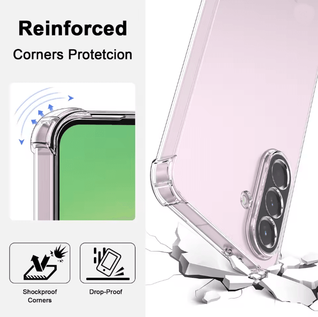 Clear Shockproof Protective Case For Samsung Galaxy A56 2