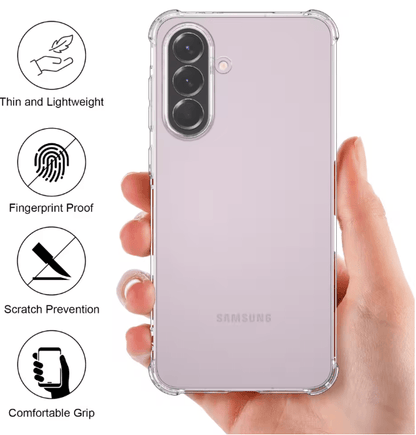 Clear Shockproof Protective Case For Samsung Galaxy A56 4
