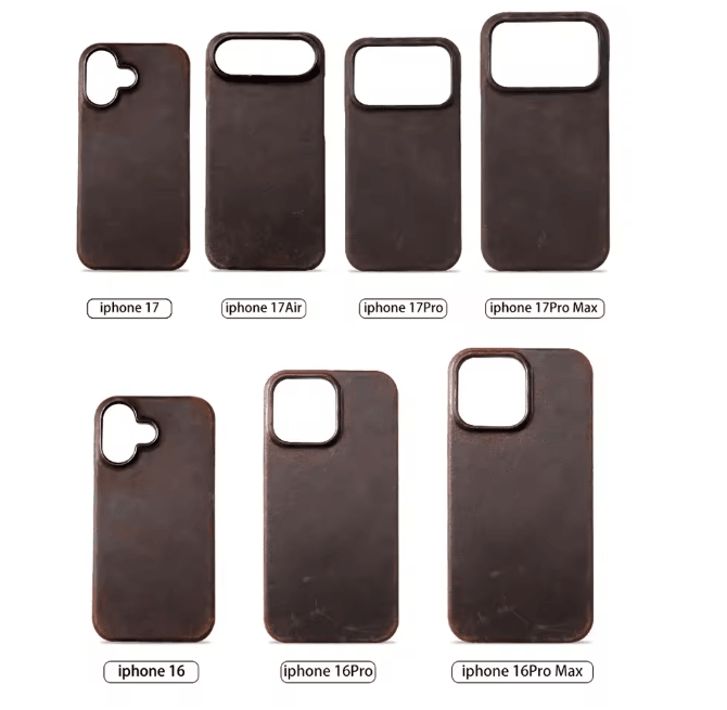 Genuine Leather Magnetic Case For IPhone 17 And 16 Series 1