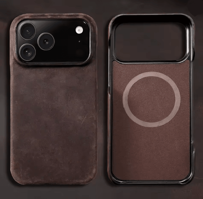 Genuine Leather Magnetic Case For IPhone 17 And 16 Series 4