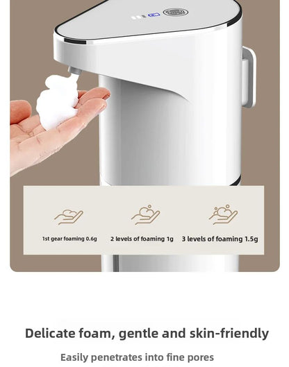 Automatic Touchless Foaming Soap Dispenser  350ml USB Rechargeable Electric Dispenser With 4Level A 3