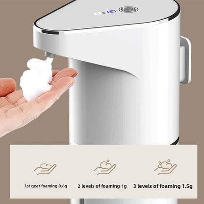 Automatic Touchless Foaming Soap Dispenser  350ml USB Rechargeable Electric Dispenser With 4Level A 4