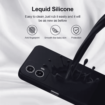 Liquid Silicone Protective Case For Motorola Moto G06 G56 G86 2