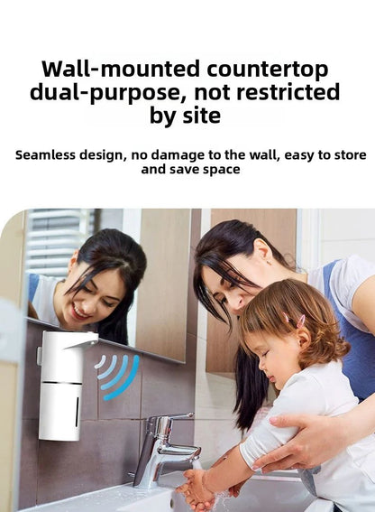 Automatic Touchless Foaming Soap Dispenser  350ml USB Rechargeable Electric Dispenser With 4Level A 15