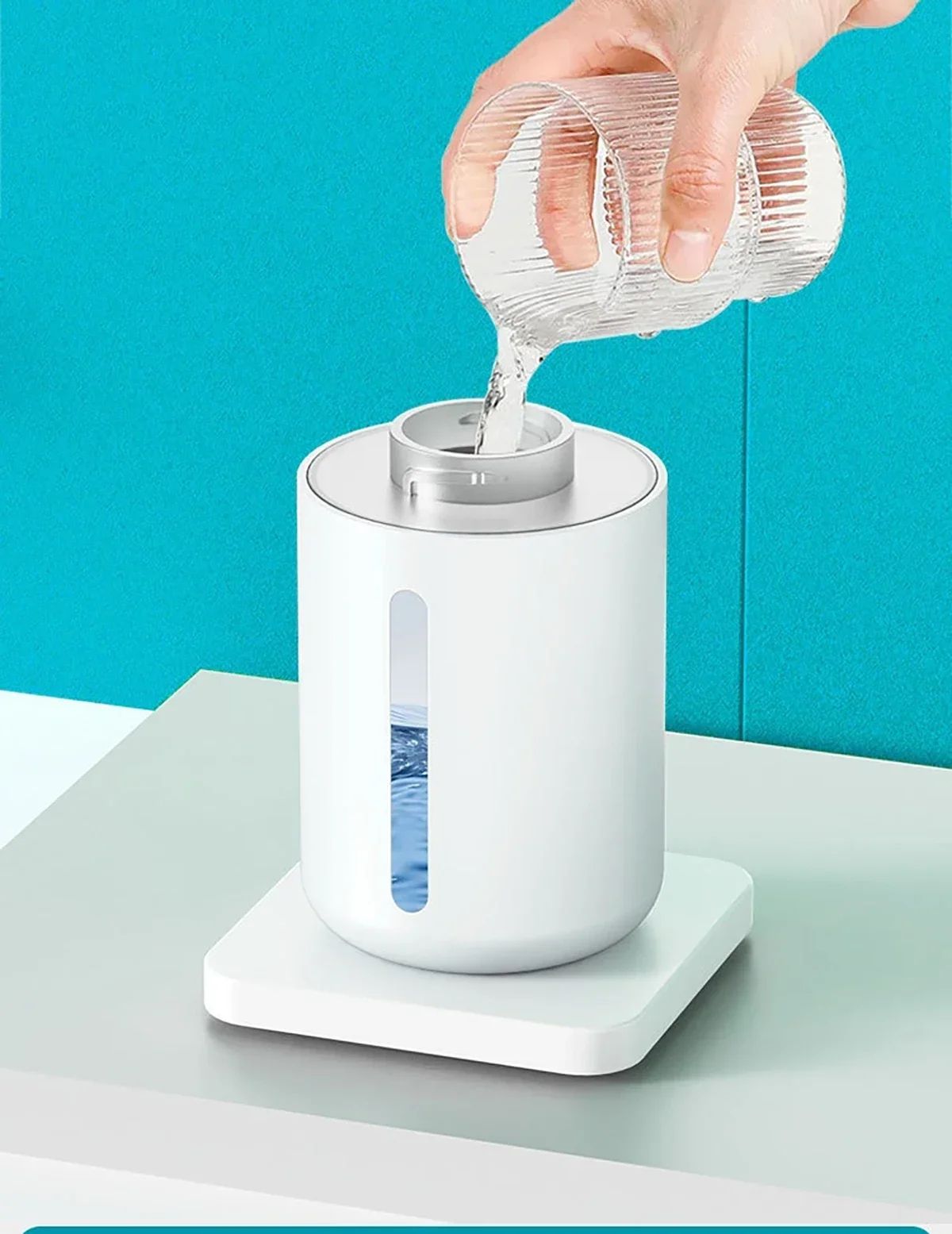 Automatic Touchless Foaming Soap Dispenser  350ml USB Rechargeable Electric Dispenser With 4Level A 8