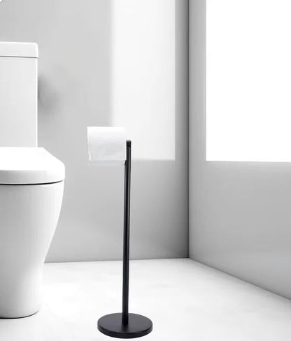 Stainless Steel FloorMounted Paper Towel  Toilet Paper Holder  Single Pole Bathroom  Kitchen Standi 13