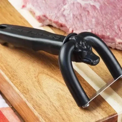 Premium Handheld Meat Slicer  Meat Fat Trimmer  Precision Kitchen Meat Cutter For Beef  Pork 1