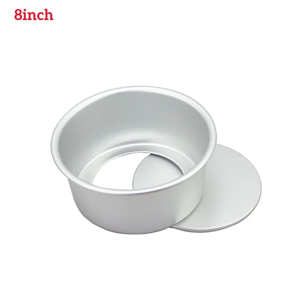 Premium MultiSize Tiered Cake Pans Set With Removable Bottom Cake Pans  Aluminum Alloy Bakeware For 8
