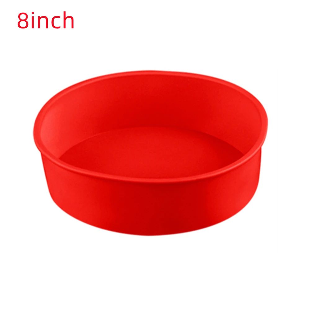 Premium Round Silicone Cake Mold Set  Nonstick Reusable Baking Pans For Perfect Cakes Every Time 15