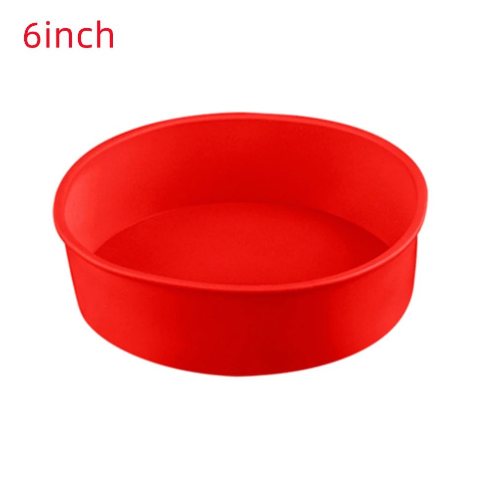 Premium Round Silicone Cake Mold Set  Nonstick Reusable Baking Pans For Perfect Cakes Every Time 7