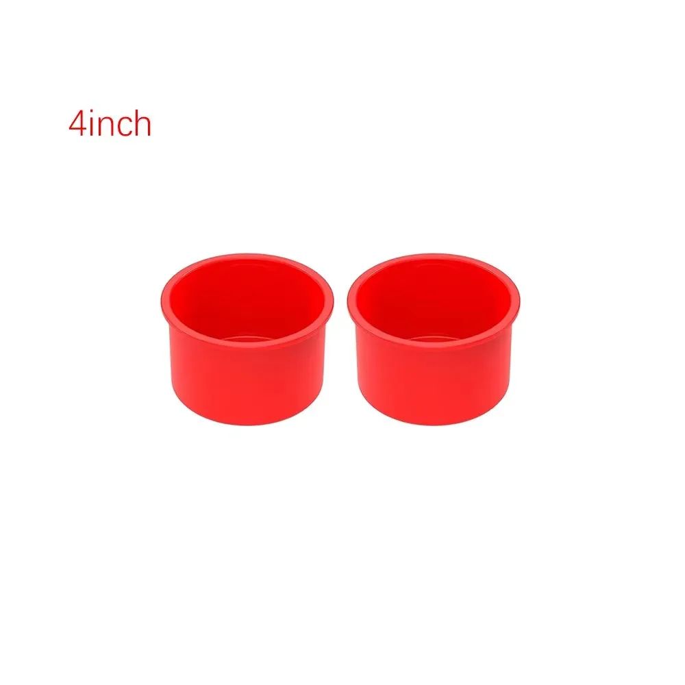 Premium Round Silicone Cake Mold Set  Nonstick Reusable Baking Pans For Perfect Cakes Every Time 8