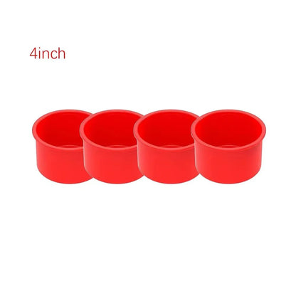 Premium Round Silicone Cake Mold Set  Nonstick Reusable Baking Pans For Perfect Cakes Every Time 9
