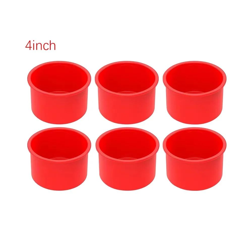 Premium Round Silicone Cake Mold Set  Nonstick Reusable Baking Pans For Perfect Cakes Every Time 10