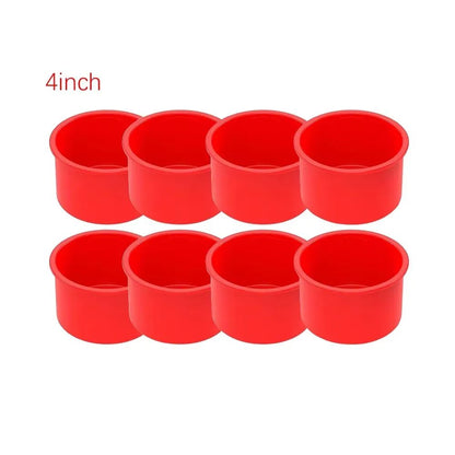 Premium Round Silicone Cake Mold Set  Nonstick Reusable Baking Pans For Perfect Cakes Every Time 11