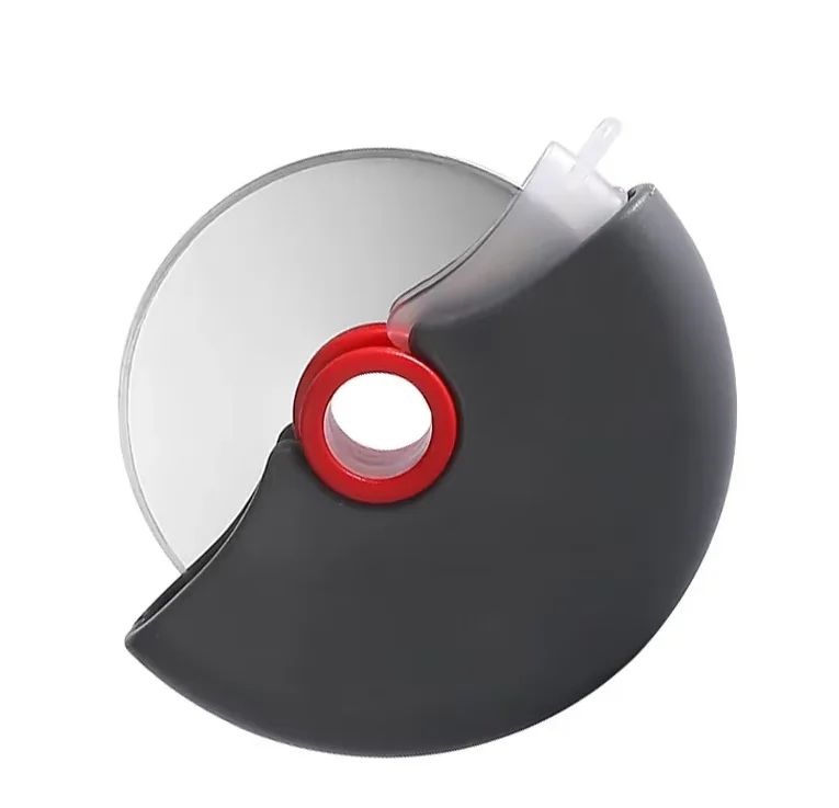 Premium Stainless Steel Pizza Cutter Wheel With Protective Blade Cover  Ergonomic Kitchen Pizza Cut 7