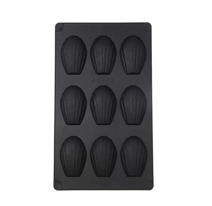 Premium Silicone Madeleine Mold Pan  9Cavity NonStick Baking Tray 6