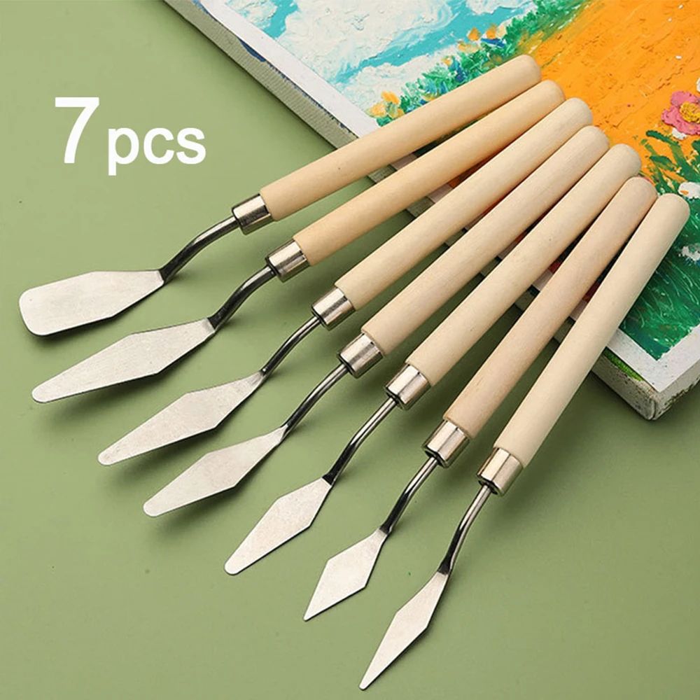 Precision Mini Palette & Sculpting Knife Set for Cake Decorating and Creative Art