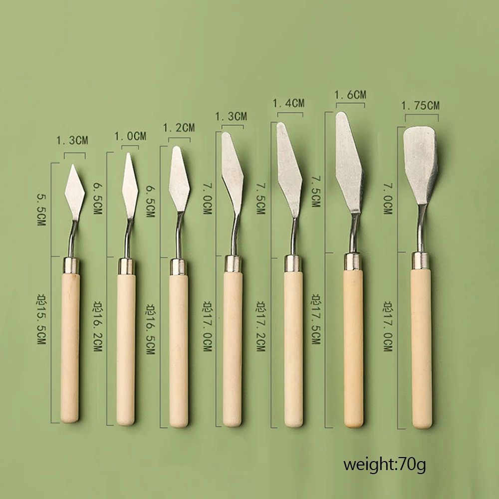 Precision Mini Palette  Sculpting Knife Set For Cake Decorating And Creative Art 5