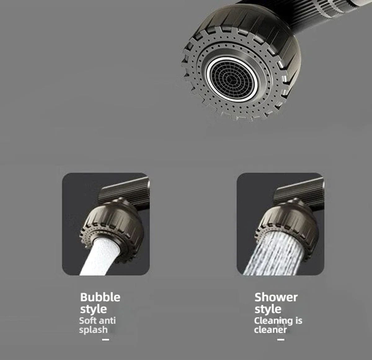 1080 Rotating Basin Faucet Hot  Cold Multi Function Booster Faucet For Bathroom  Kitchen With Unive 12