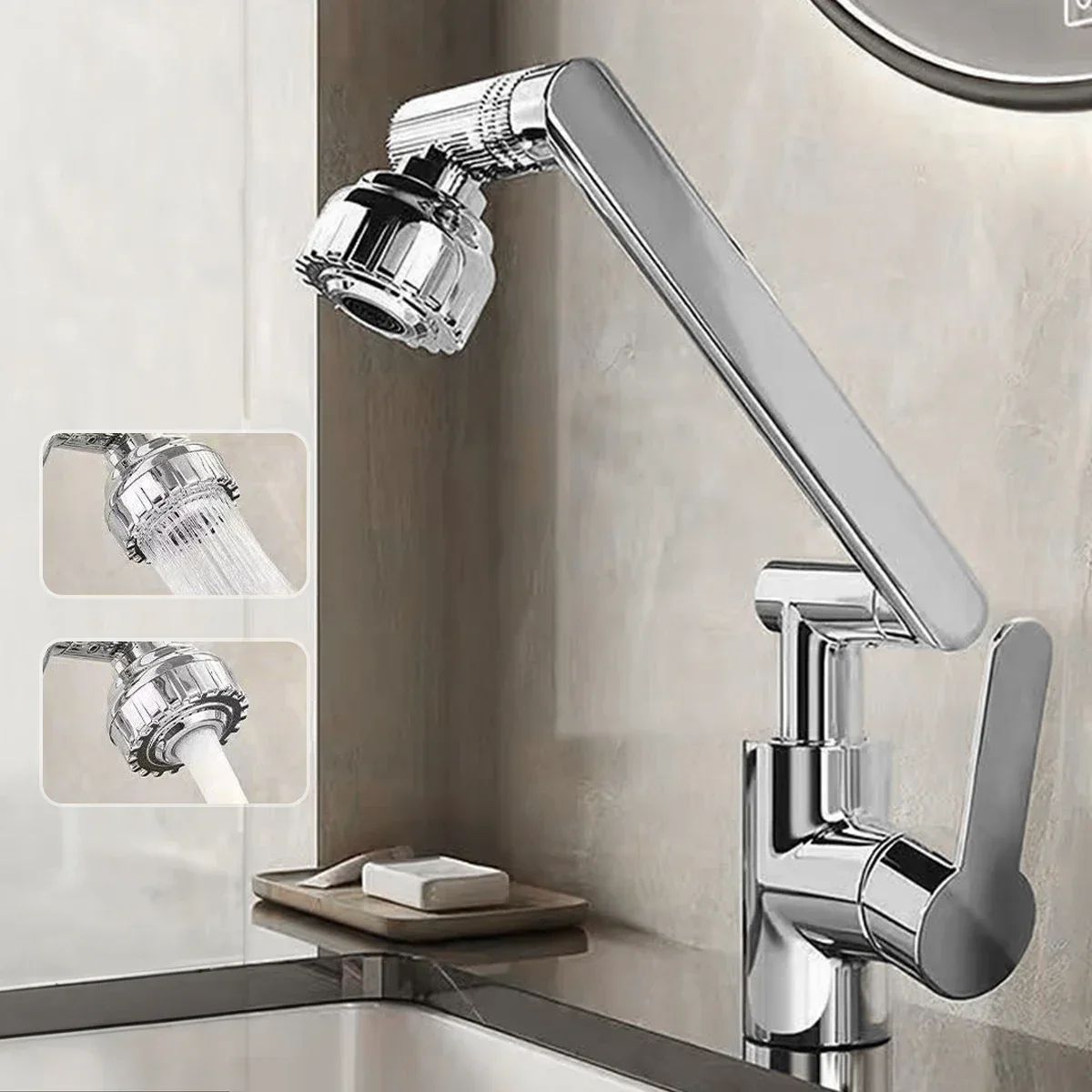 1080 Rotating Basin Faucet Hot  Cold Multi Function Booster Faucet For Bathroom  Kitchen With Unive 13