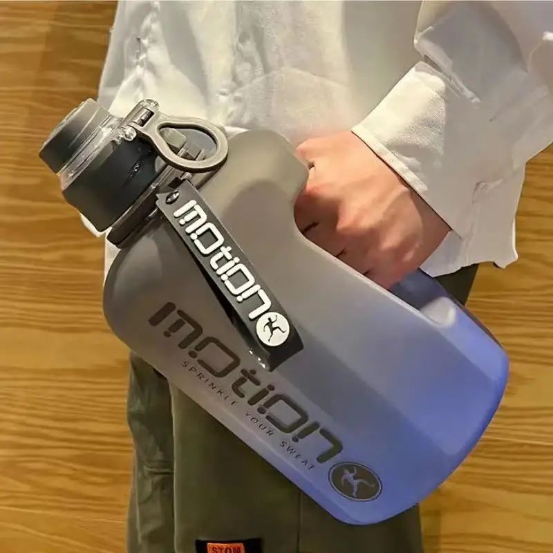 24L Large Capacity Sports Water Bottle With Straw  Fitness Hydration Jug 2