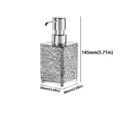 Luxurious Refillable ABS Soap Dispenser Bottle  Press Pump Container For Hand Soap Dish Soap  Bathr 6