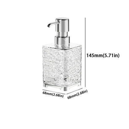 Luxurious Refillable ABS Soap Dispenser Bottle  Press Pump Container For Hand Soap Dish Soap  Bathr 5